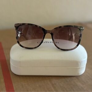 Calvin Klein Brown Sunglasses